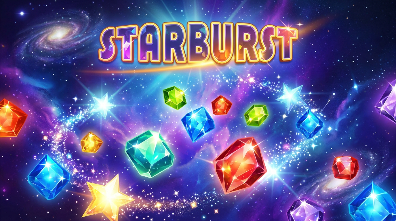 Слот Starburst на Melbet — классический космический автомат с расширяющимися вайлдами